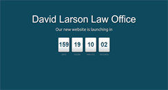 Desktop Screenshot of larsonlawoffice.com