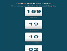 Tablet Screenshot of larsonlawoffice.com